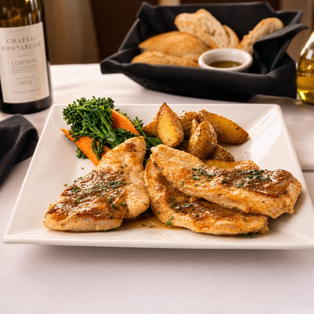 Pollo Saltimbocca alla romana.