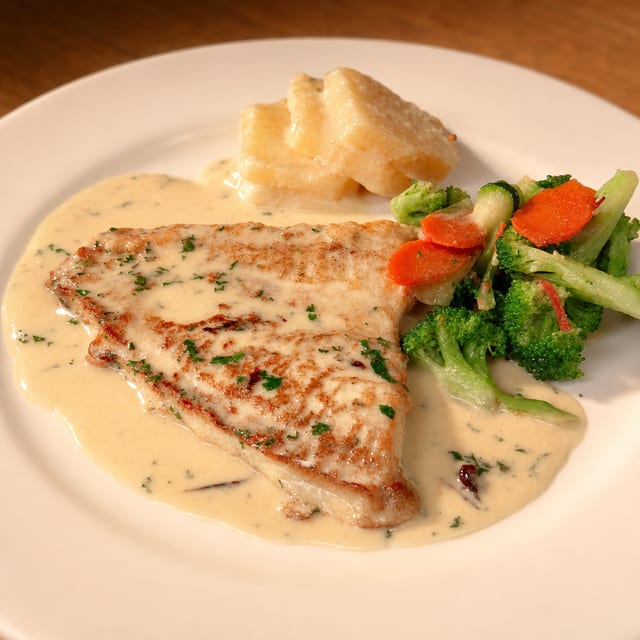 Vitello Scaloppine Ai Funghi.
