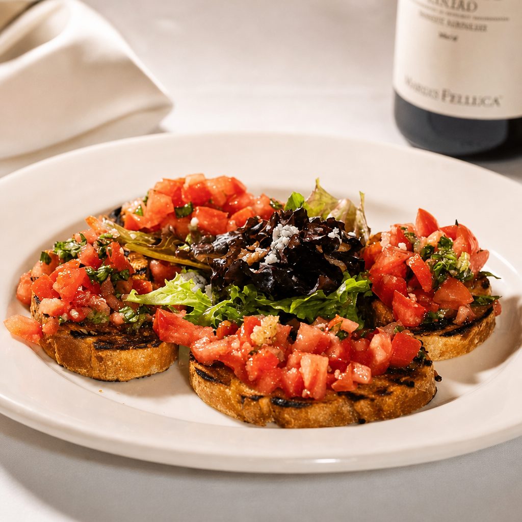 Bruschetta.