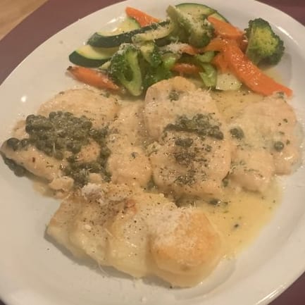 Pollo Scaloppine Piccata.